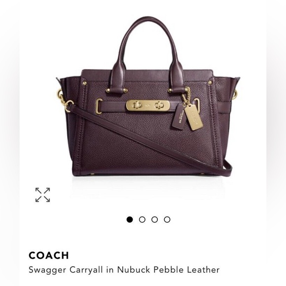 Small Coach Satchel with Crossbody Strap - Picture 5 of 5